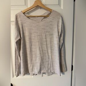Women's lululemon Cream Long Sleeve Top